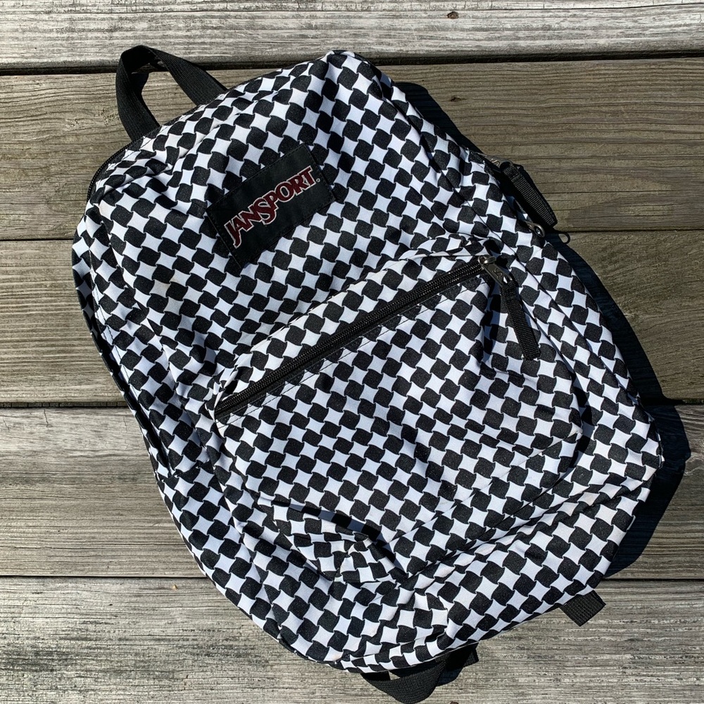 Jansport Checkered Backpack